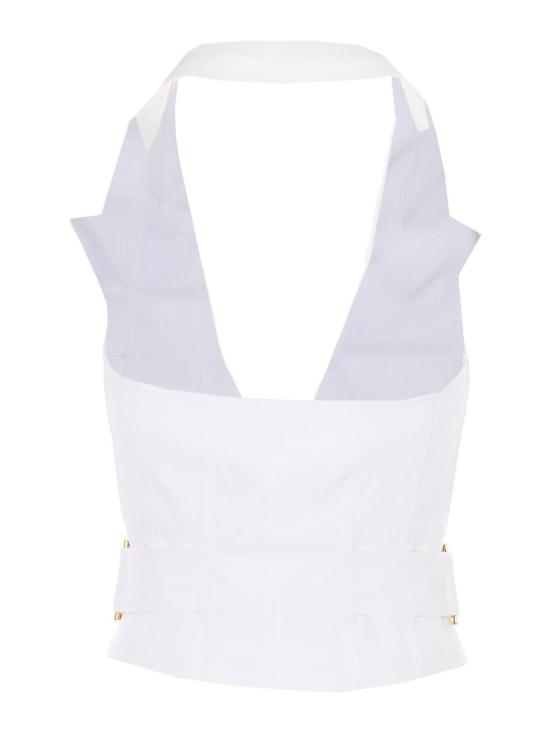  엘리자베타프랜치 베스트 GL00561E2360 White - ELISABETTA FRANCHI