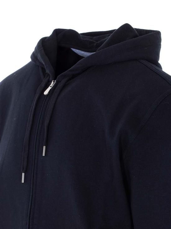 26SS 브루넬로 쿠치넬리 테크노 코튼 플리스 후드 집업 MW8639069GC101 - BRUNELLO CUCINELLI