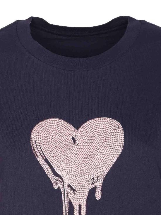 26SS 자딕앤볼테르 반팔 티셔츠 JWTS02858404 Blue - ZADIG & VOLTAIRE