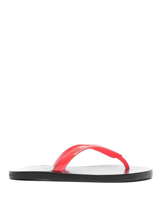 26SS 에이션트 그릭 샌들 SAIONARAJELLYJELLYLEATCLRED Red