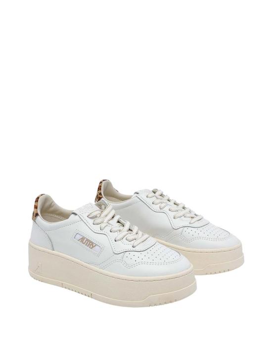 26FW 오트리 메달리스트 플랫폼 스니커즈 PTLWVO01 White - AUTRY