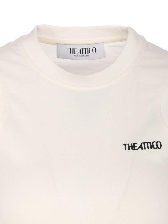 26SS 디 아티코 민소매 티셔츠 260WCN00003JJJ025AA001 White - THE ATTICO