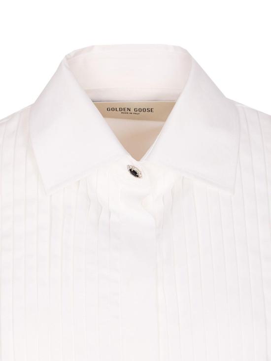 26SS 골든구스 셔츠 GWP02599P00232310359 White - GOLDEN GOOSE