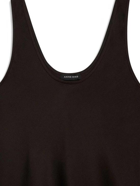 26SS 애니빙 민소매 티셔츠 A070839BWN43 Brown - ANINE BING