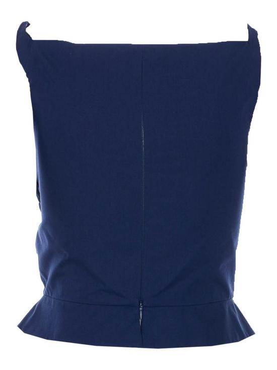 26SS 비비안웨스트우드 민소매 티셔츠 1505000MW009QK410 Blue - VIVIENNE WESTWOOD