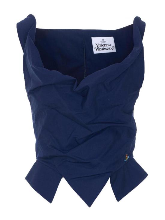 26SS 비비안웨스트우드 민소매 티셔츠 1505000MW009QK410 Blue