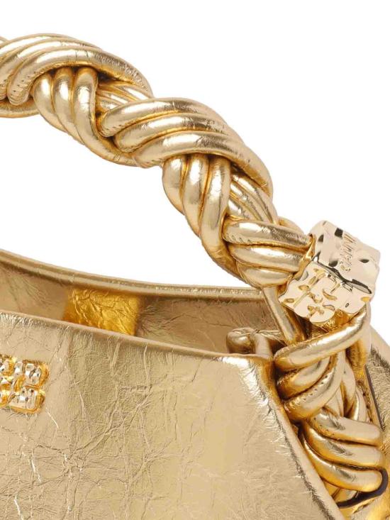 26SS 가니 메탈릭 미니 부백 B2100030339 Gold - GANNI