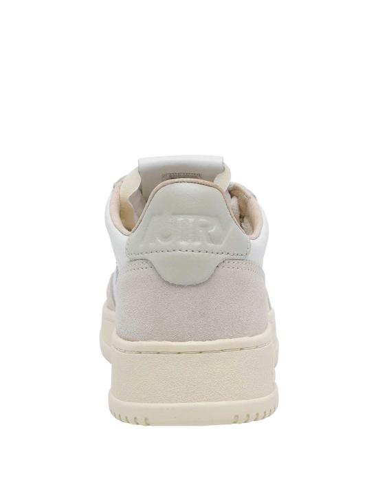 26FW 오트리 메달리스트 로우 레더 스니커즈 AULWLS14 WHITE - AUTRY