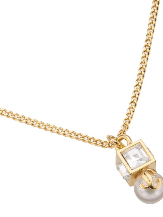 26SS 지미추 목걸이/팬던트 JCPEARLCUBEPNDNTFTA Gold - JIMMY CHOO