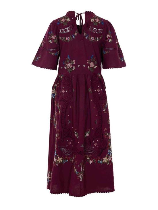 26SS 세아 미디 스커트 245BURGUNDY Red - SEA