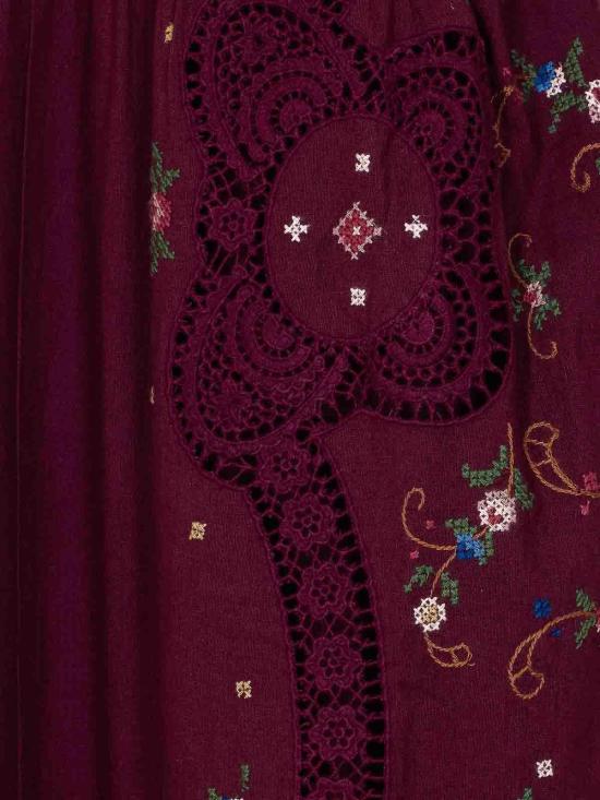 26SS 세아 미디 스커트 245BURGUNDY Red - SEA