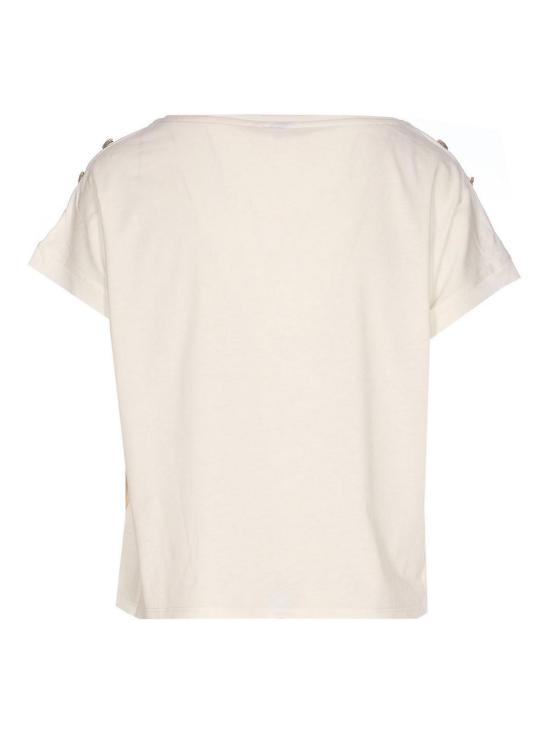 26SS 리우조 반팔 티셔츠 WA6437J6308P9373 White - LIU JO