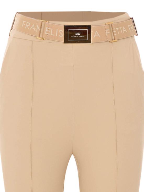  엘리자베타프랜치 스트레이트 팬츠 PA13261E2470 Beige - ELISABETTA FRANCHI