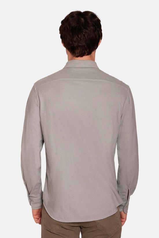  아스페시 긴팔 셔츠 Aspesi Camicia 저지 버튼업 - ASPESI