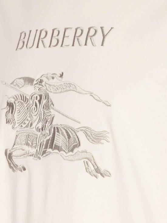 26SS 버버리 EKD 코튼 티셔츠 8119006 White - BURBERRY