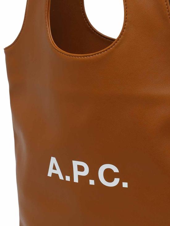26SS 아페쎄 니논 스몰 토트백 PUAATM61861CAB Brown - A.P.C.
