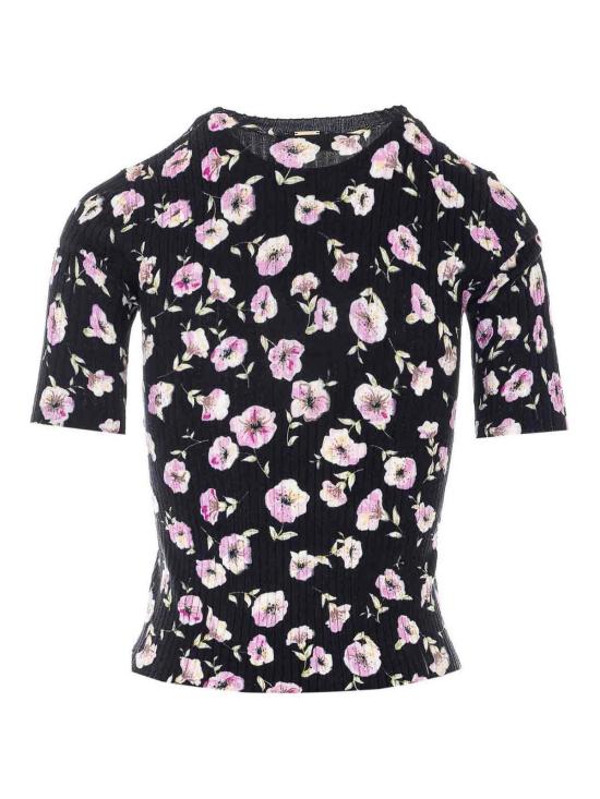 27SS 트윈셋 반팔 티셔츠 261TP346013409 Black - TWINSET