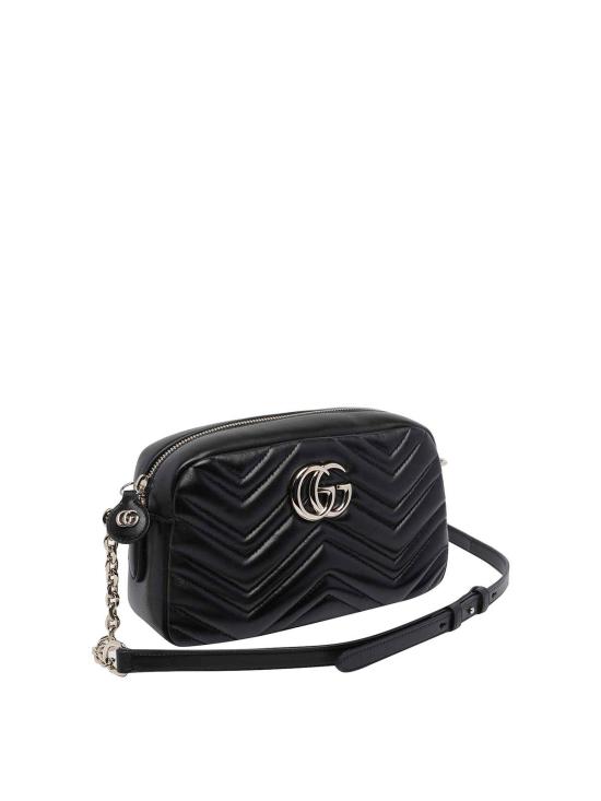 26SS 구찌 GG 마몽 스몰 카메라 백 855273AAFXD1000 Black - GUCCI