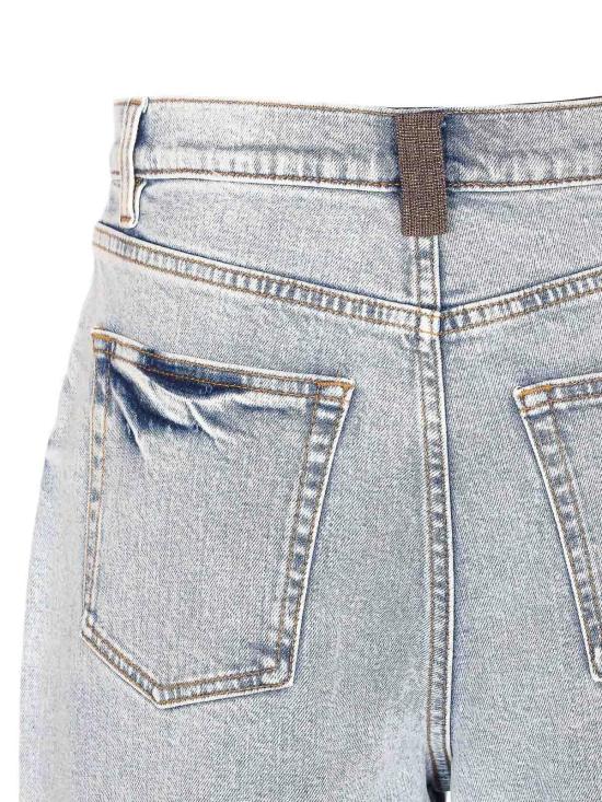 26SS 파비아나 필리피 스트레이트 팬츠 PAD266F339L731VR1 Blue - FABIANA FILIPPI