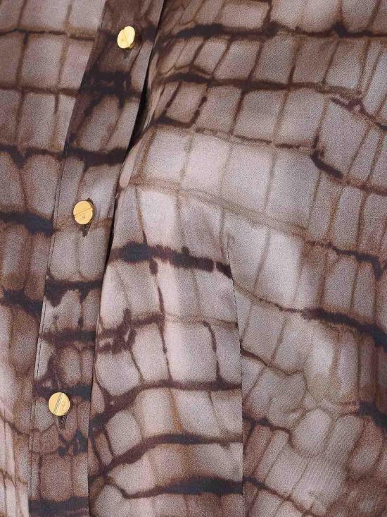  엘리자베타프랜치 셔츠 CA13161E2644 Brown - ELISABETTA FRANCHI