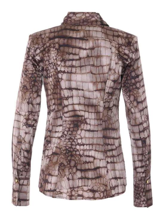  엘리자베타프랜치 셔츠 CA13161E2644 Brown - ELISABETTA FRANCHI