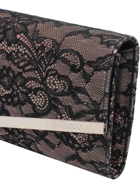 26SS 지미추 지갑 EMMIEJXOBLACKBALLET Black - JIMMY CHOO