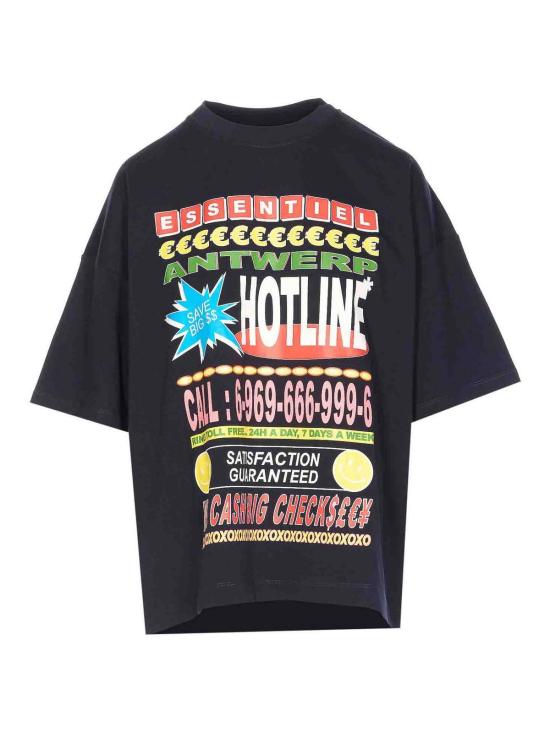 26SS 에센셜앤트워프 반팔 티셔츠 JOGGANJ1DN Blue