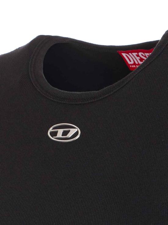  디젤 반팔 티셔츠 A199100JMBA900 Black - DIESEL