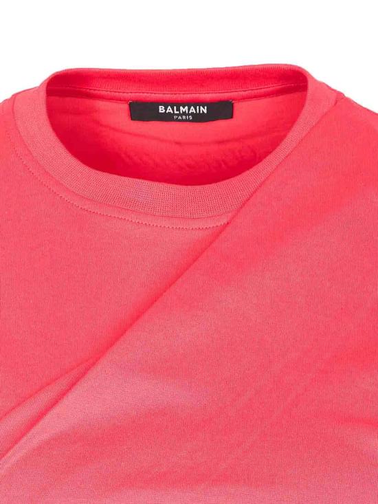 26SS 발망 반팔 티셔츠 EF002BD39OFW Multicolour - BALMAIN