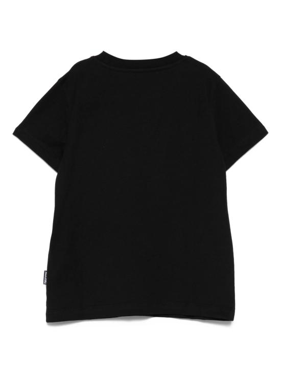 25FW [키즈] 모스키노 티셔츠 HRM058LAA10 60100 NERO - MOSCHINO