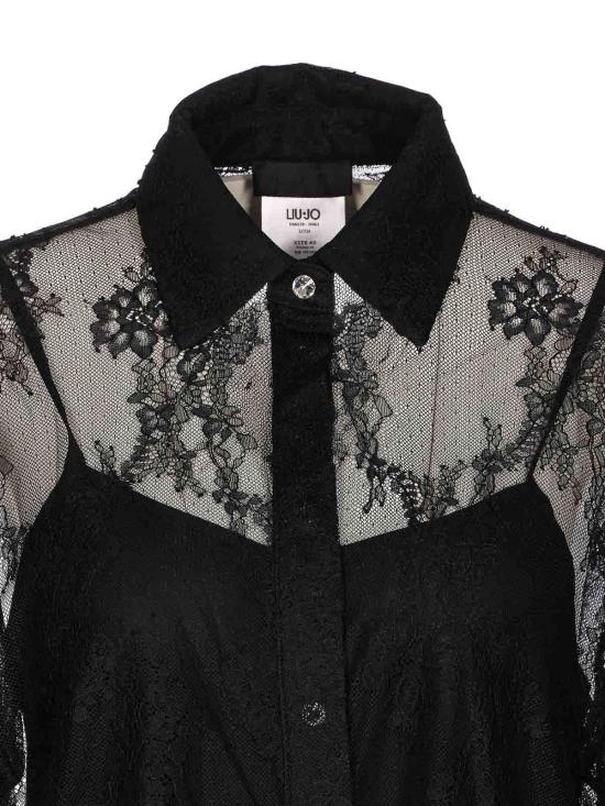 26SS 리우조 셔츠 PA6038J496122222 Black - LIU JO