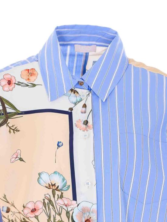 26SS 리우조 셔츠 WA6383T2555P9547 Blue - LIU JO