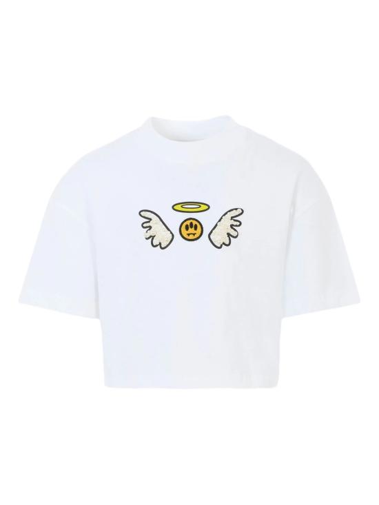 25FW [키즈] 바로우 티셔츠 F5BKJGTH185 002 OFF WHITE