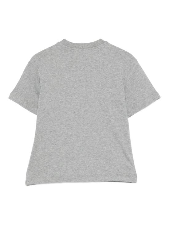 25FW [키즈] 엠에스지엠 티셔츠 F5MSJUTH007 104 GRIGIO MELANGE SCURO - MSGM