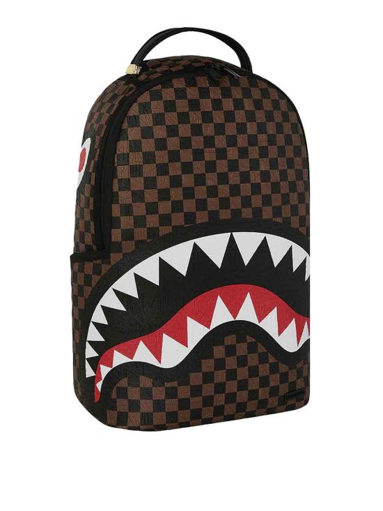 26SS 스프레이그라운드 백팩 B8232CHECK2EMBOSS Brown - SPRAYGROUND