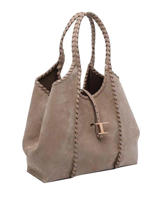 26SS 토즈 T 타임리스 쇼퍼백 XBWTSBA03I0P3A5L26 Beige - TODS