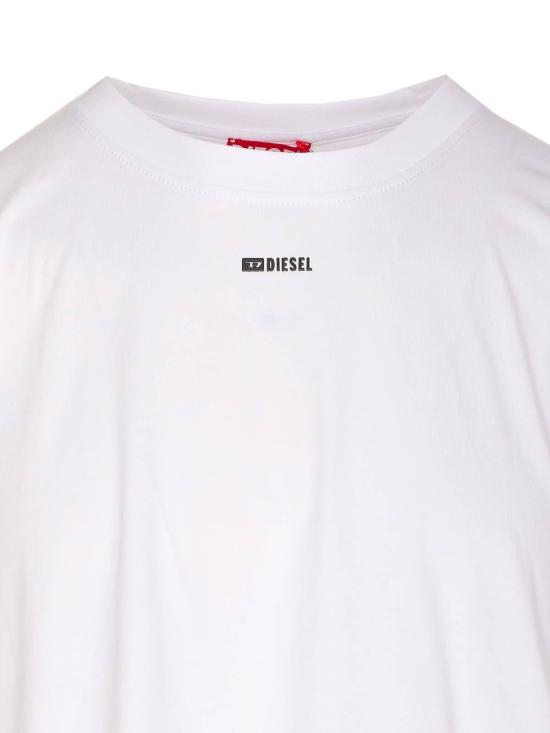  디젤 반팔 티셔츠 A216540NIAX100 White - DIESEL