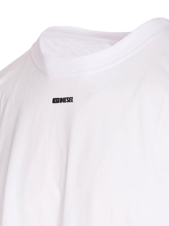  디젤 반팔 티셔츠 A216540NIAX100 White - DIESEL