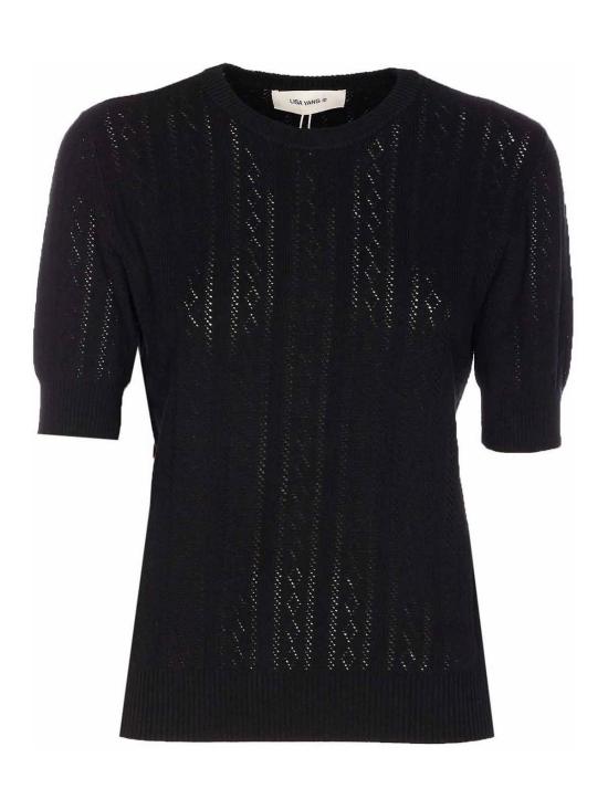 26SS 리사 양 반팔 티셔츠 2026070OR Black