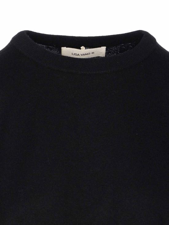 26SS 리사 양 반팔 티셔츠 2025145OR Black - LISA YANG