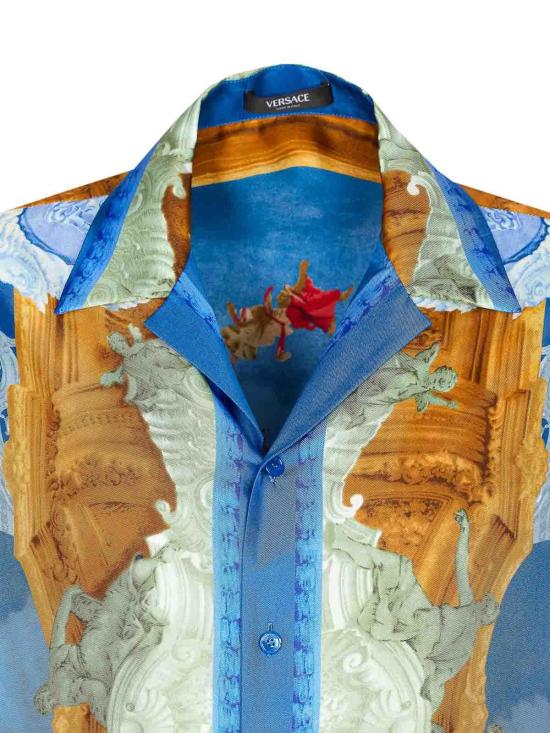 26SS 베르사체 반팔 셔츠 10039261A160955X000 Multicolour - VERSACE