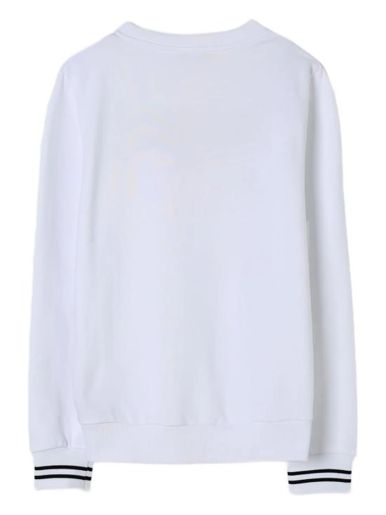 25SS [키즈] 발망 트레이닝 상의 BW4B20Z0081 100NE - BALMAIN