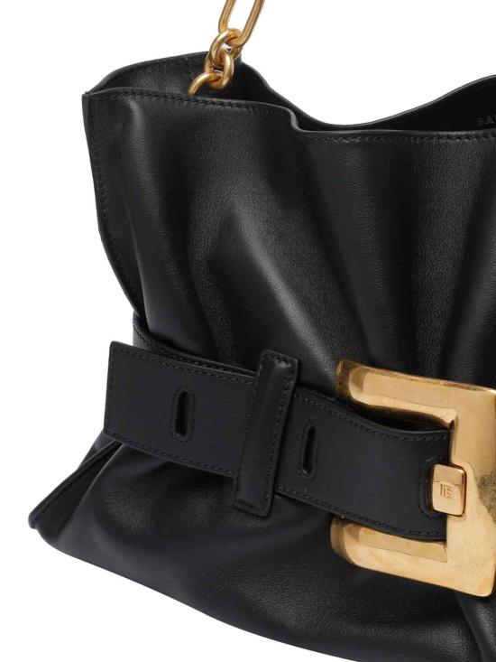 26SS 발망 토트백 KK990LSAX0PA Black - BALMAIN