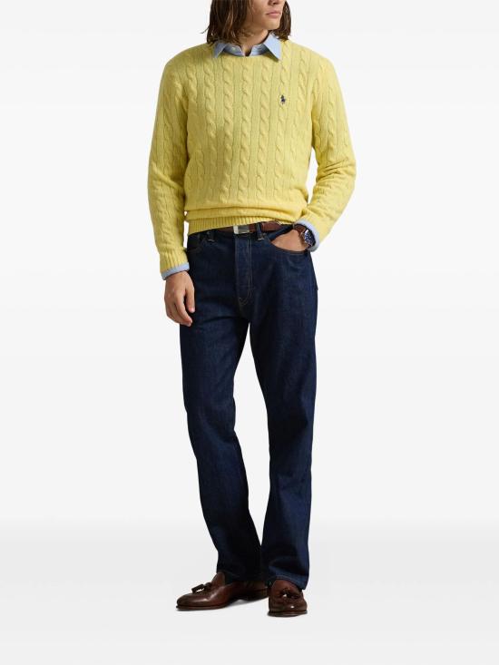 25FW 랄프 로렌 스웨터 710876762030 FALL YELLOW - RALPH LAUREN