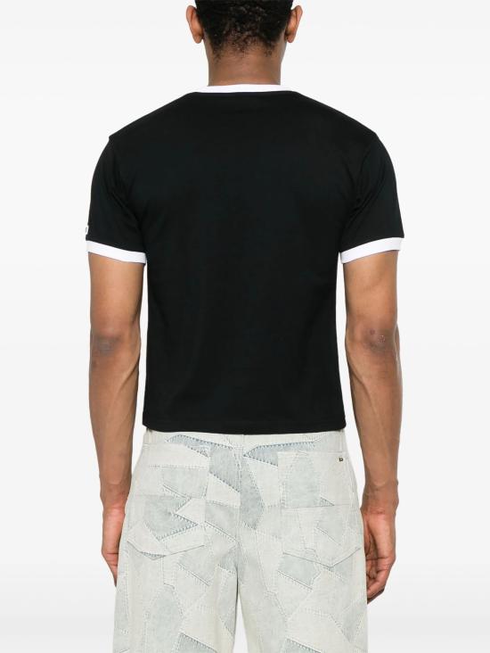 25SS 지씨디에스 반팔 티셔츠 A2OU2308JG4 99 BLACK - GCDS