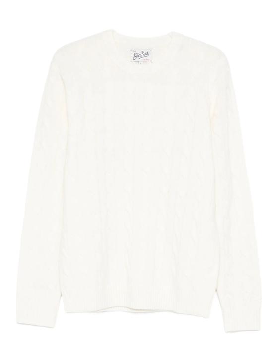 25FW 세인트바쓰 스웨터 REGENT BRAID WOOL 10 OFF WHITE