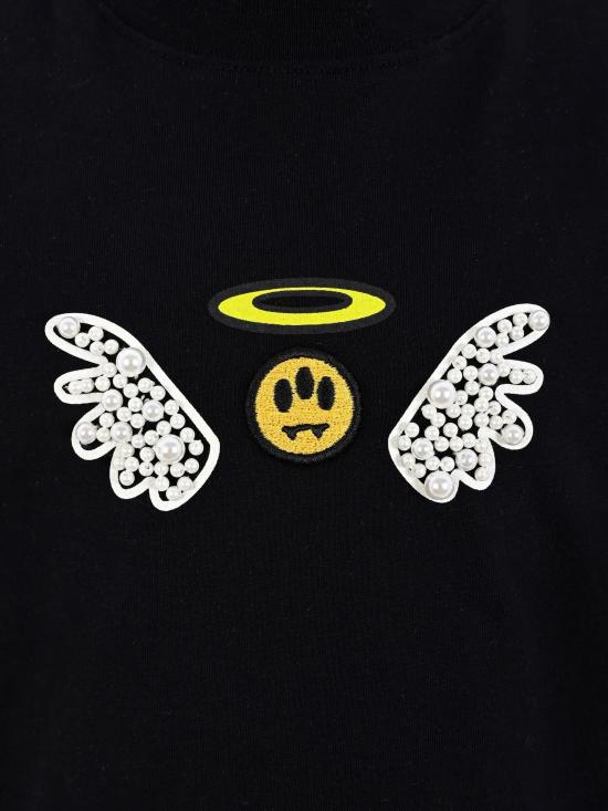 25FW [키즈] 바로우 티셔츠 F5BKJGTH185 110 NERO - BARROW