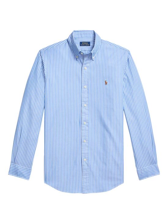 25FW 랄프 로렌 긴팔 셔츠 710886462004 BLUE WHITE