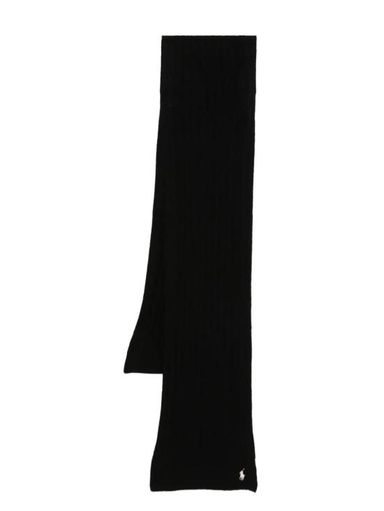 25FW 랄프 로렌 머플러/스카프 455956296001 BLACK