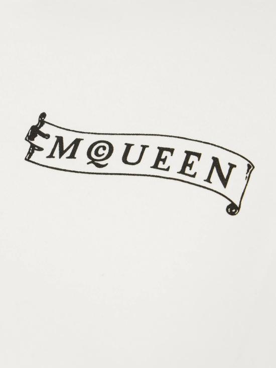 25FW MC QUEEN 블라우스 838554QZAPG 0900 WHITE - ALEXANDER MCQUEEN
